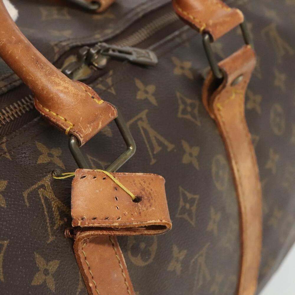 LOUIS VUITTON Monogram Keepall 55 Boston Bag M41424 - Picture 14 of 16
